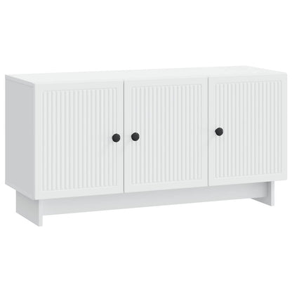 vidaXL TV Cabinet White 99 x 34.5 x 50 cm Engineered Wood