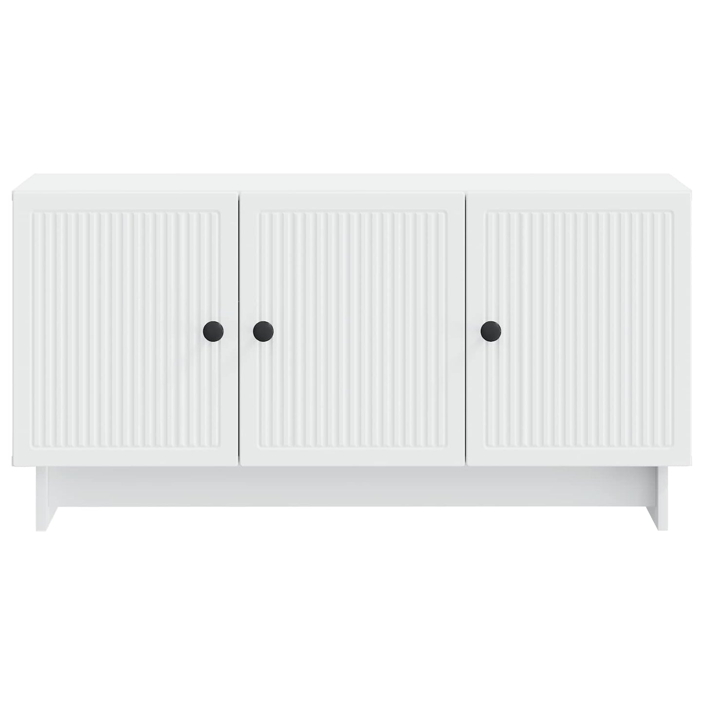 vidaXL TV Cabinet White 99 x 34.5 x 50 cm Engineered Wood
