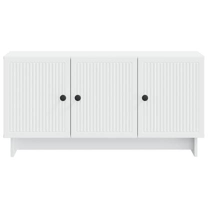 vidaXL TV Cabinet White 99 x 34.5 x 50 cm Engineered Wood