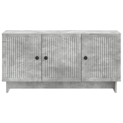 vidaXL TV Cabinet Concrete Grey 99 x 34.5 x 50 cm Engineered Wood