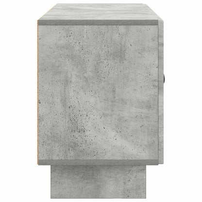 vidaXL TV Cabinet Concrete Grey 99 x 34.5 x 50 cm Engineered Wood