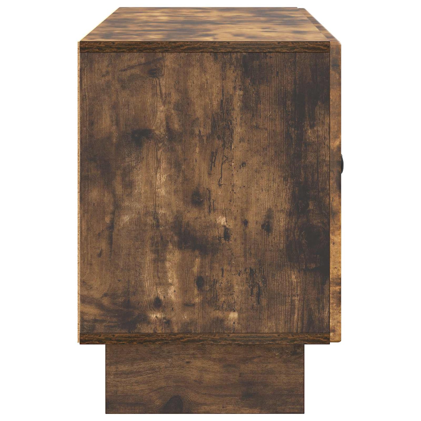 vidaXL TV Cabinet Smoked Oak 99 x 34.5 x 50 cm Engineered Wood