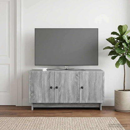 vidaXL TV Cabinet Grey Sonoma 99 x 34.5 x 50 cm Engineered Wood