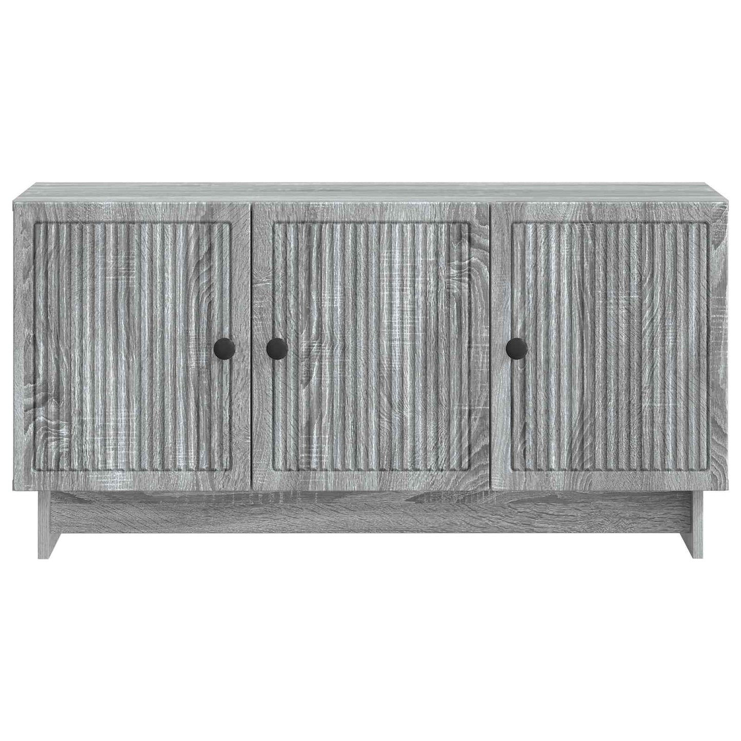 vidaXL TV Cabinet Grey Sonoma 99 x 34.5 x 50 cm Engineered Wood