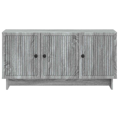 vidaXL TV Cabinet Grey Sonoma 99 x 34.5 x 50 cm Engineered Wood