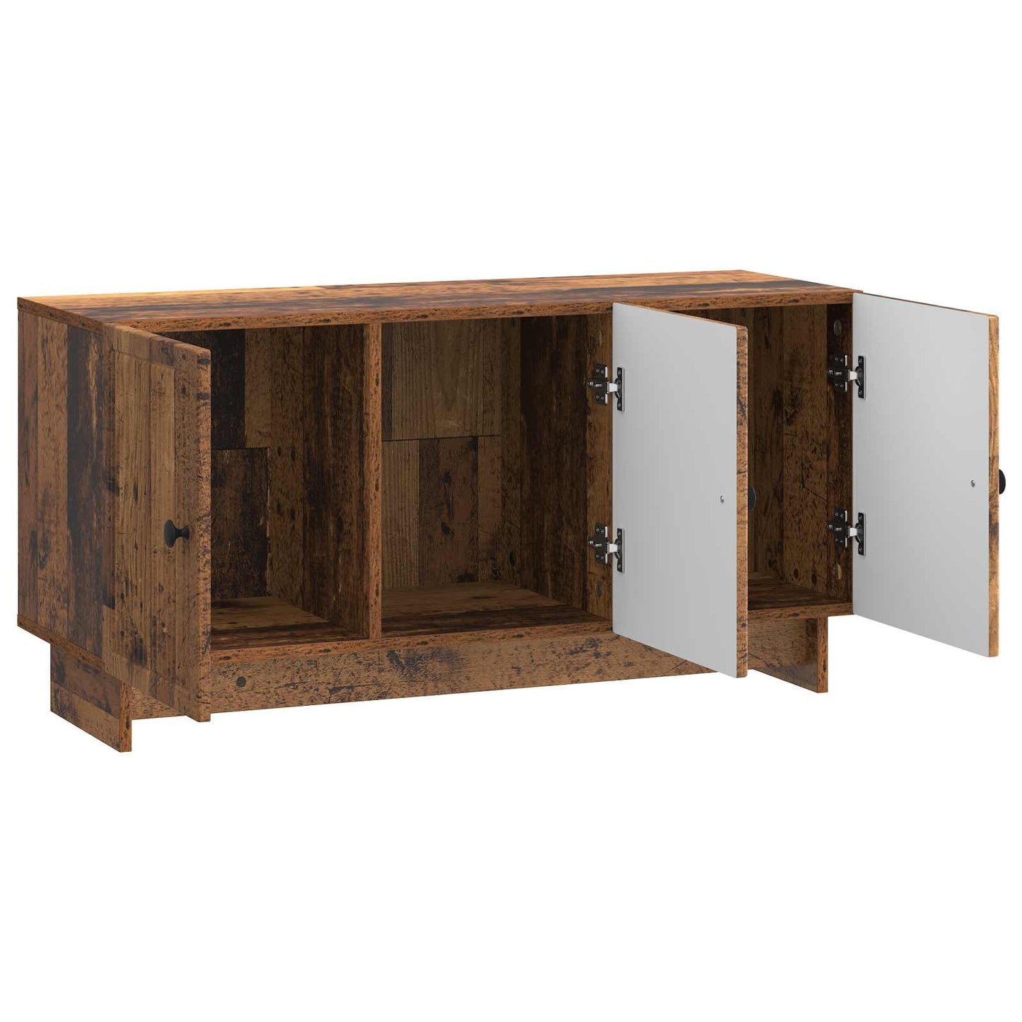 vidaXL TV Cabinet Old Wood 99 x 34.5 x 50 cm Engineered Wood