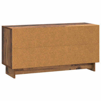 vidaXL TV Cabinet Old Wood 99 x 34.5 x 50 cm Engineered Wood