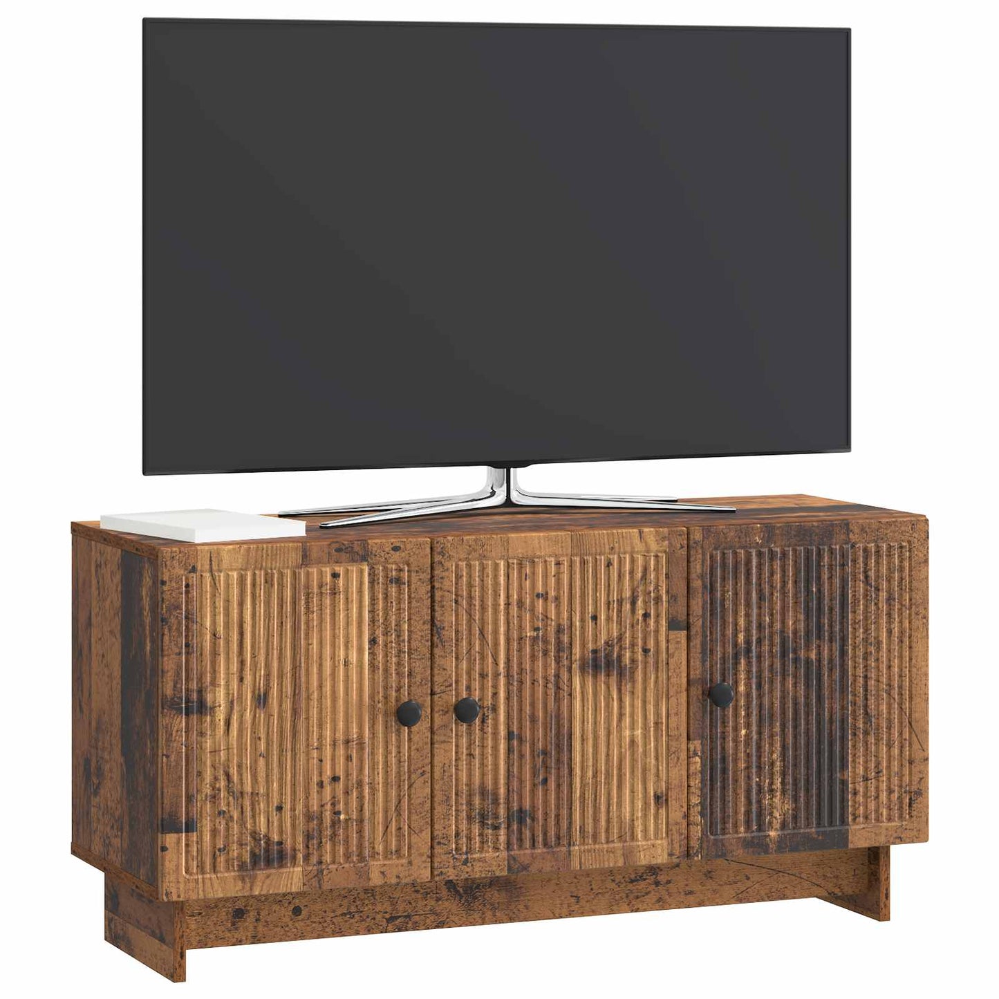 vidaXL TV Cabinet Old Wood 99 x 34.5 x 50 cm Engineered Wood