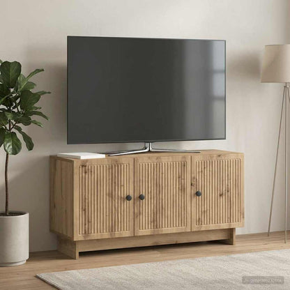vidaXL TV Cabinet 99 x 34.5 x 50 cm Artisan Oak Engineered Wood