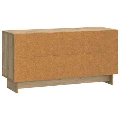 vidaXL TV Cabinet 99 x 34.5 x 50 cm Artisan Oak Engineered Wood
