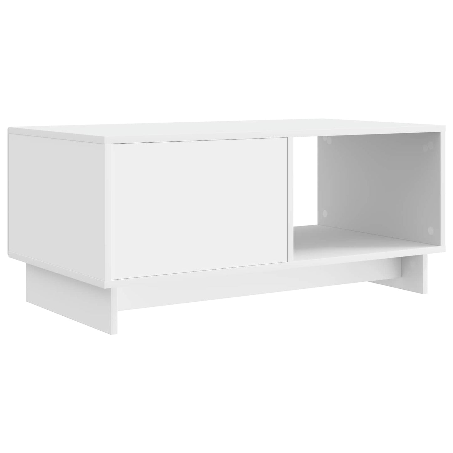 vidaXL Coffee Table White 90 x 50 x 40 cm Engineered Wood