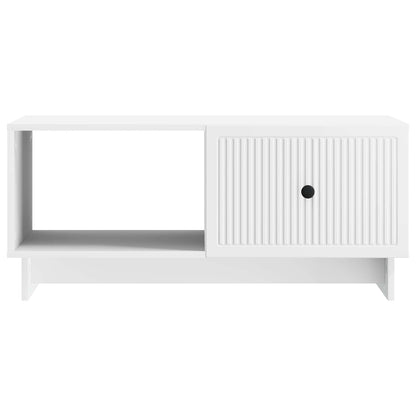 vidaXL Coffee Table White 90 x 50 x 40 cm Engineered Wood
