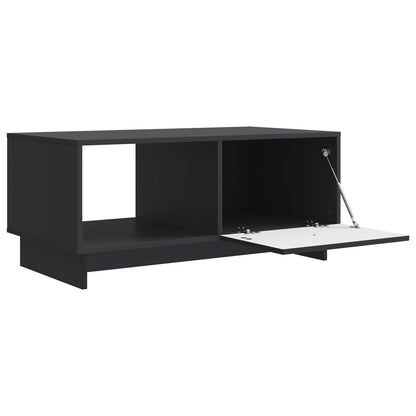 vidaXL Coffee Table Black 90 x 50 x 40 cm Engineered Wood
