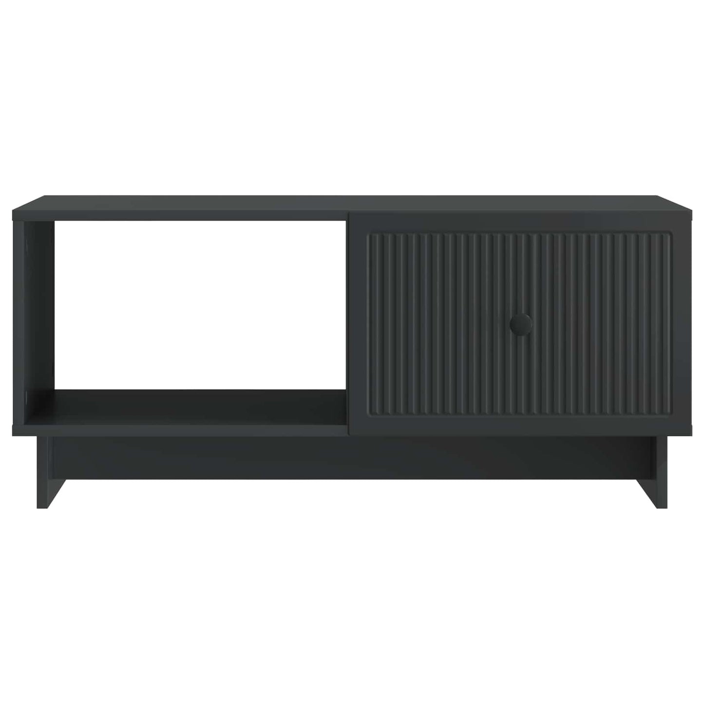 vidaXL Coffee Table Black 90 x 50 x 40 cm Engineered Wood