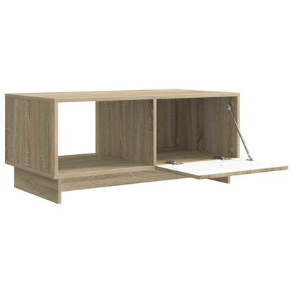 vidaXL Coffee Table Sonoma Oak 90 x 50 x 40 cm Engineered Wood