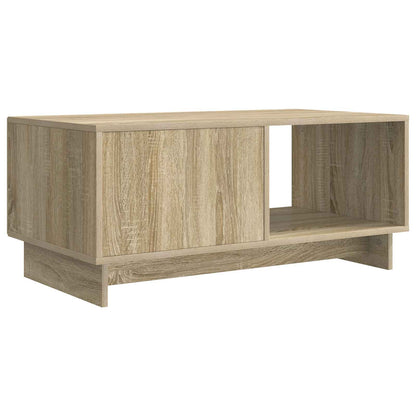 vidaXL Coffee Table Sonoma Oak 90 x 50 x 40 cm Engineered Wood