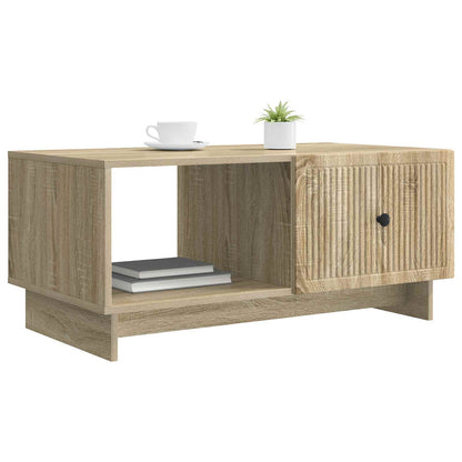 vidaXL Coffee Table Sonoma Oak 90 x 50 x 40 cm Engineered Wood