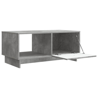 vidaXL Coffee Table Concrete Grey 90 x 50 x 40 cm Engineered Wood