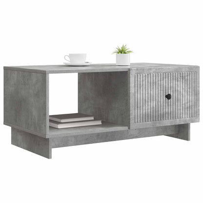 vidaXL Coffee Table Concrete Grey 90 x 50 x 40 cm Engineered Wood