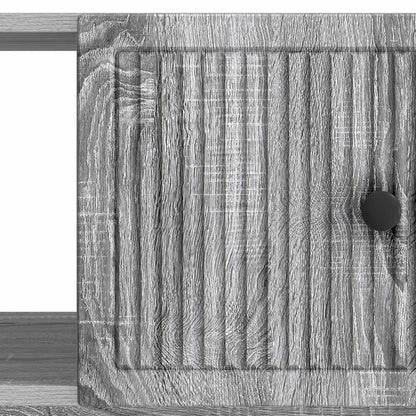 vidaXL Coffee Table Grey Sonoma 90 x 50 x 40 cm Engineered Wood