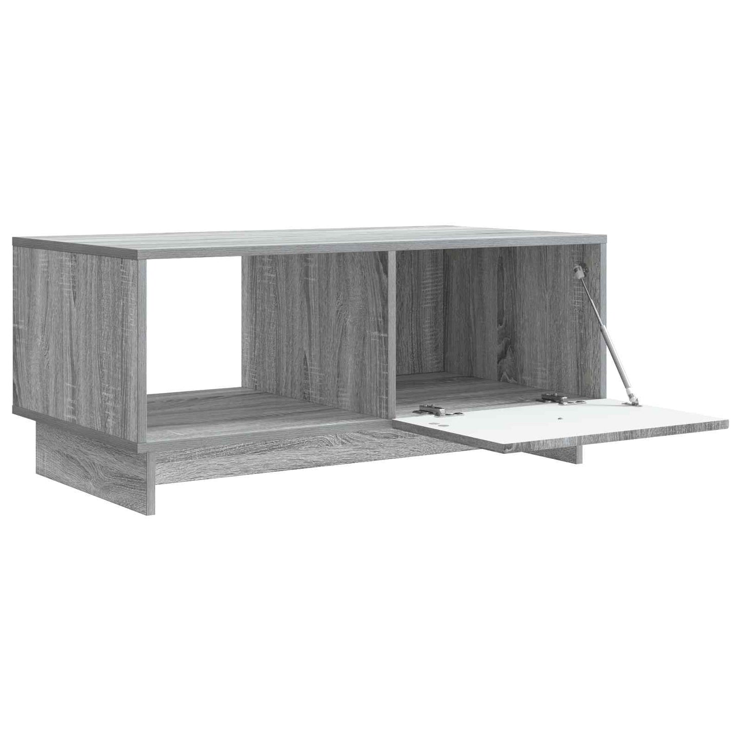 vidaXL Coffee Table Grey Sonoma 90 x 50 x 40 cm Engineered Wood