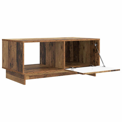 vidaXL Coffee Table Old Wood 90 x 50 x 40 cm Engineered Wood