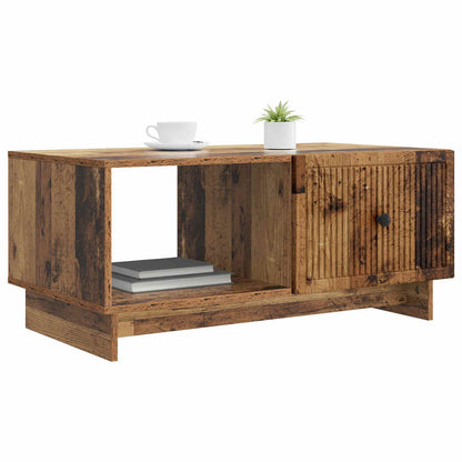 vidaXL Coffee Table Old Wood 90 x 50 x 40 cm Engineered Wood