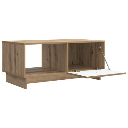 vidaXL Coffee Table Artisan Oak 90 x 50 x 40 cm Engineered Wood