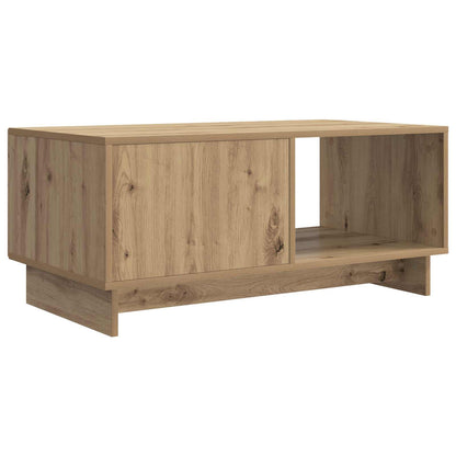 vidaXL Coffee Table Artisan Oak 90 x 50 x 40 cm Engineered Wood