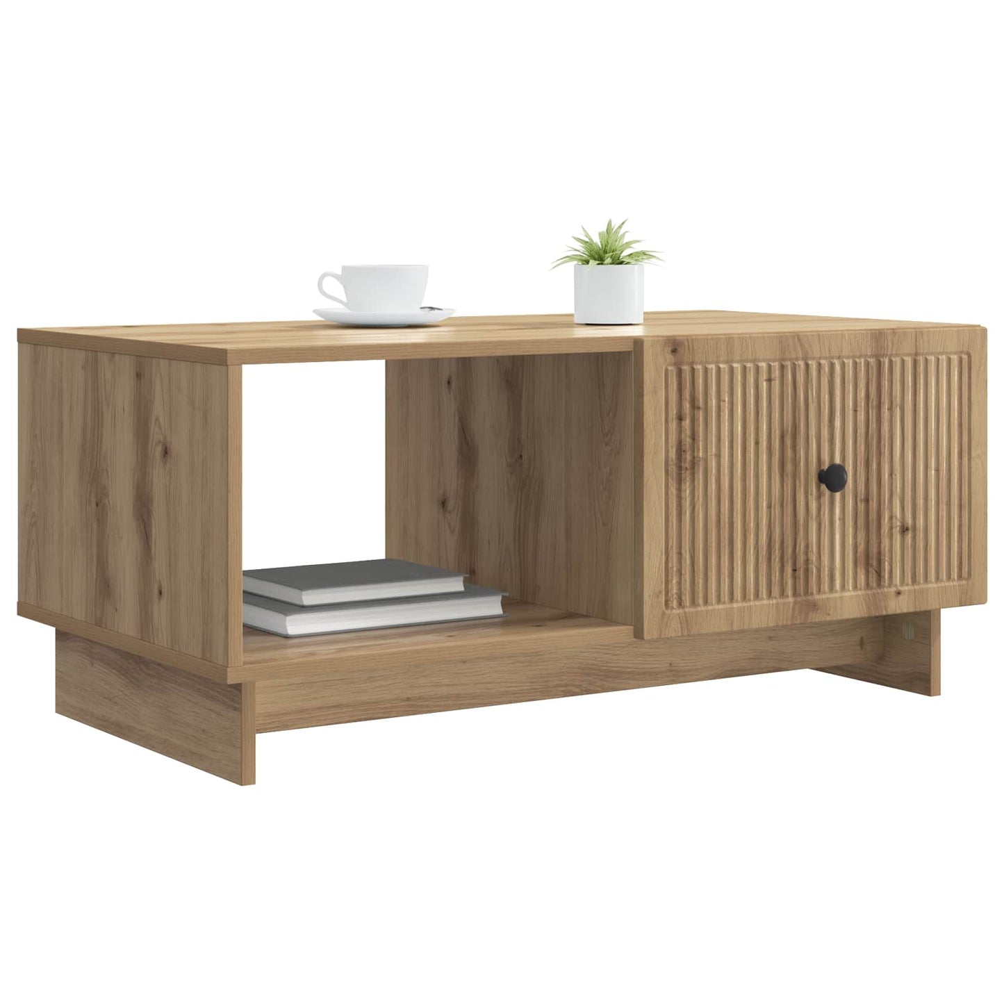 vidaXL Coffee Table Artisan Oak 90 x 50 x 40 cm Engineered Wood