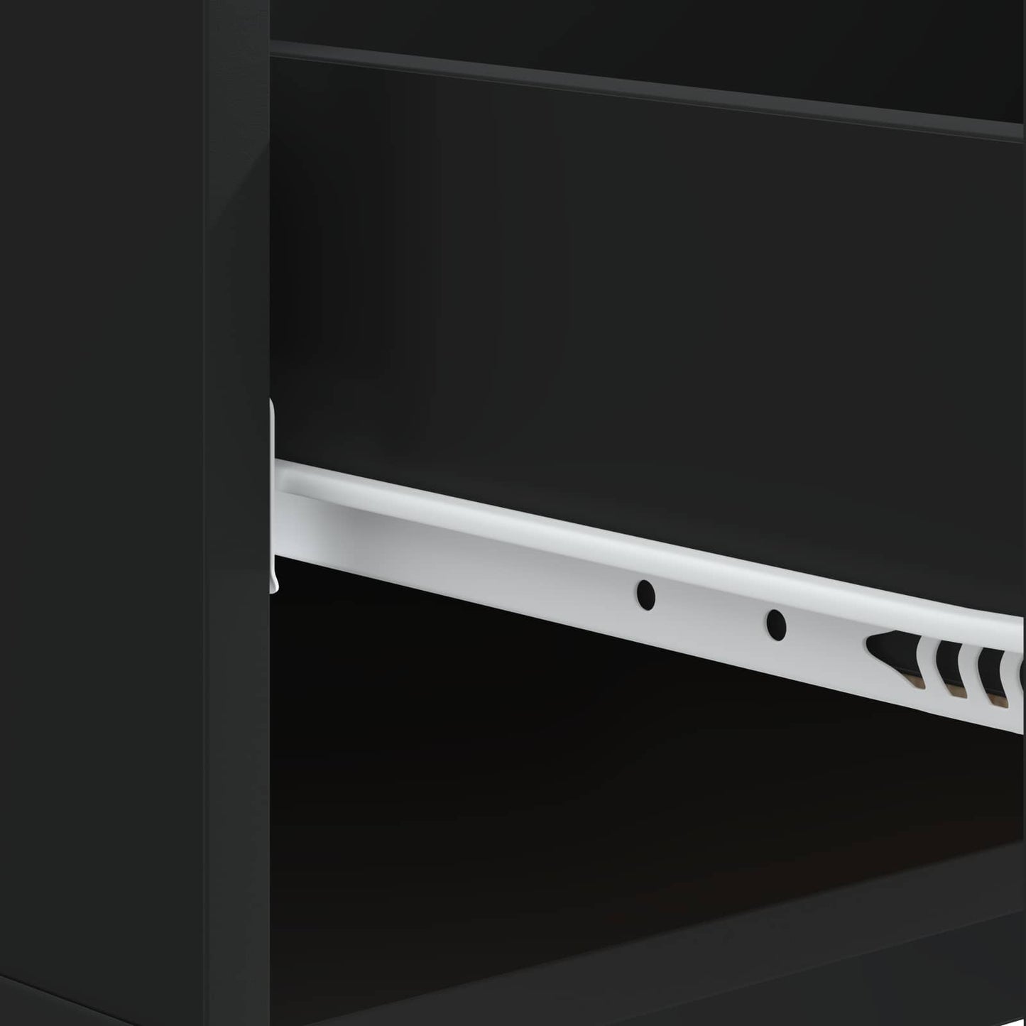 vidaXL Coffee Table Black 49 x 50 x 40 cm Engineered Wood