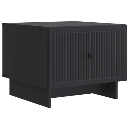 vidaXL Coffee Table Black 49 x 50 x 40 cm Engineered Wood
