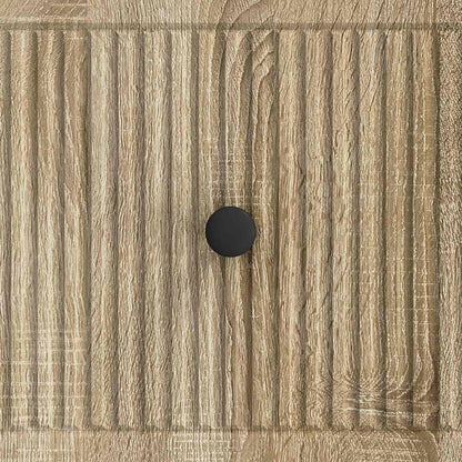 vidaXL Coffee Table Sonoma Oak 49 x 50 x 40 cm Engineered Wood