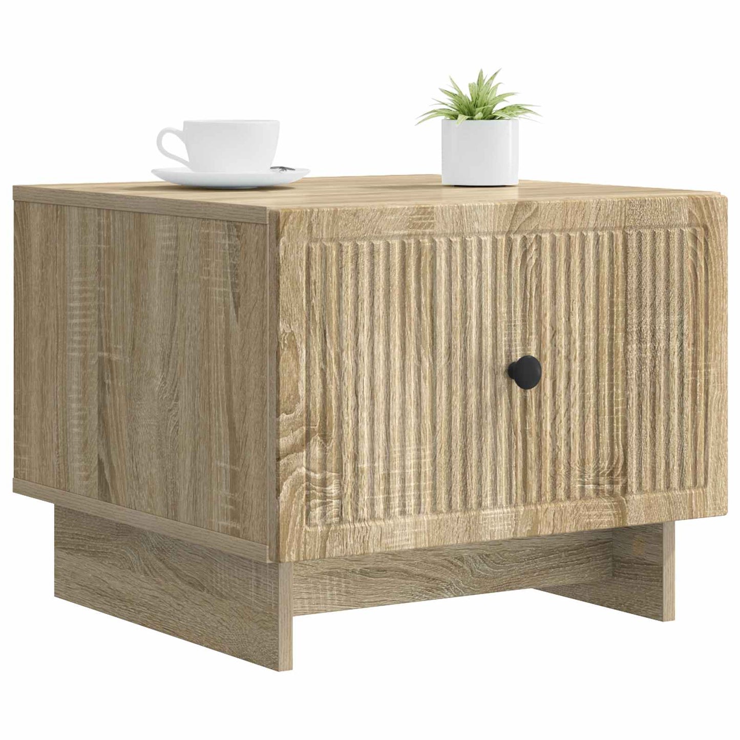 vidaXL Coffee Table Sonoma Oak 49 x 50 x 40 cm Engineered Wood
