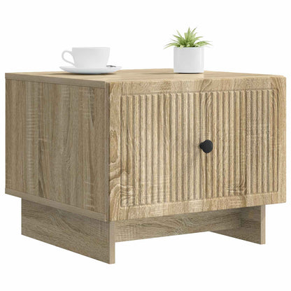 vidaXL Coffee Table Sonoma Oak 49 x 50 x 40 cm Engineered Wood