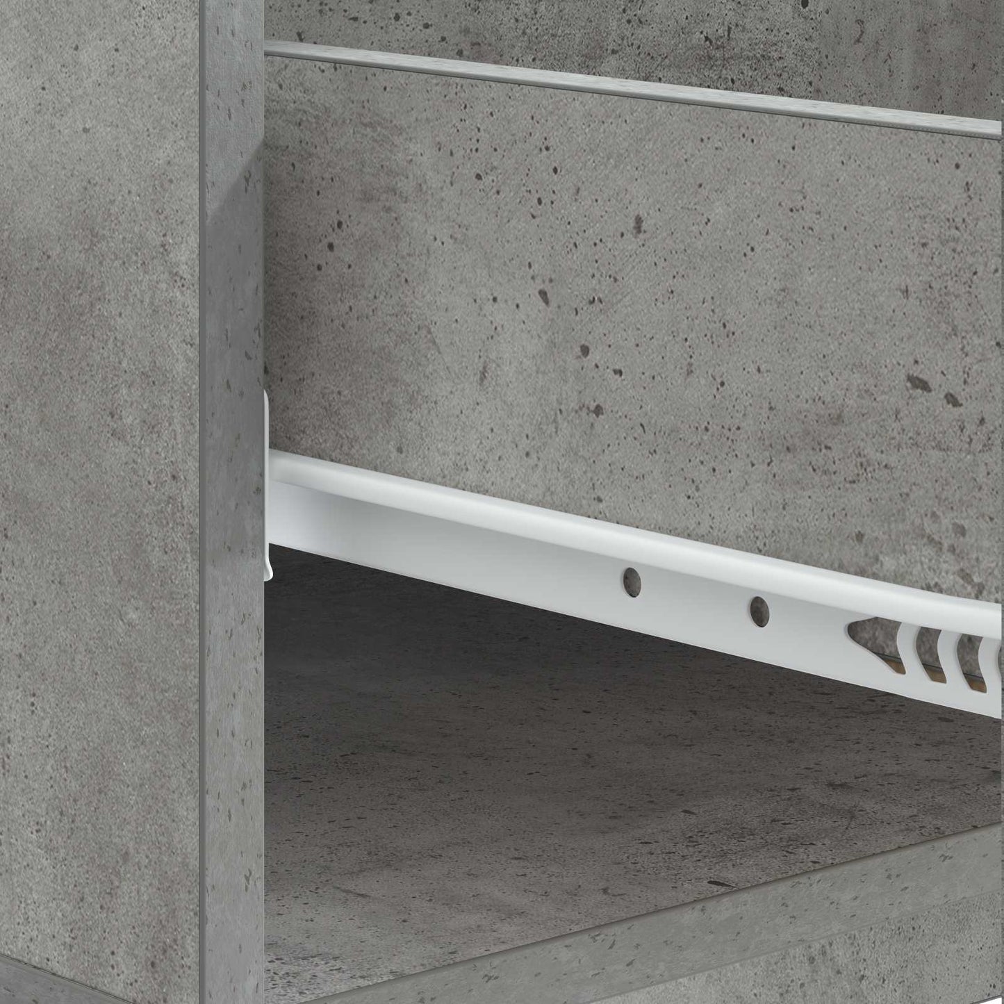vidaXL Coffee Table Concrete Grey 49 x 50 x 40 cm Engineered Wood