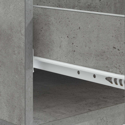 vidaXL Coffee Table Concrete Grey 49 x 50 x 40 cm Engineered Wood