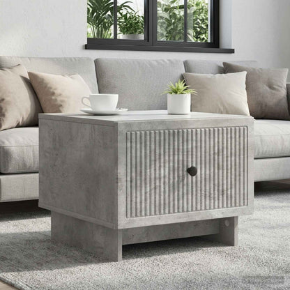 vidaXL Coffee Table Concrete Grey 49 x 50 x 40 cm Engineered Wood