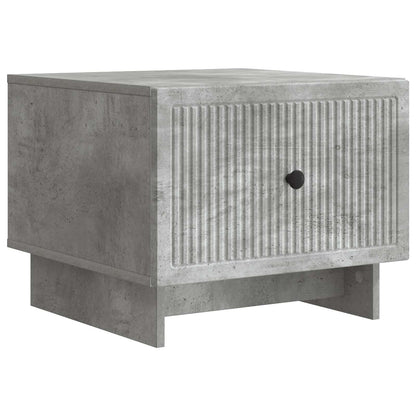 vidaXL Coffee Table Concrete Grey 49 x 50 x 40 cm Engineered Wood