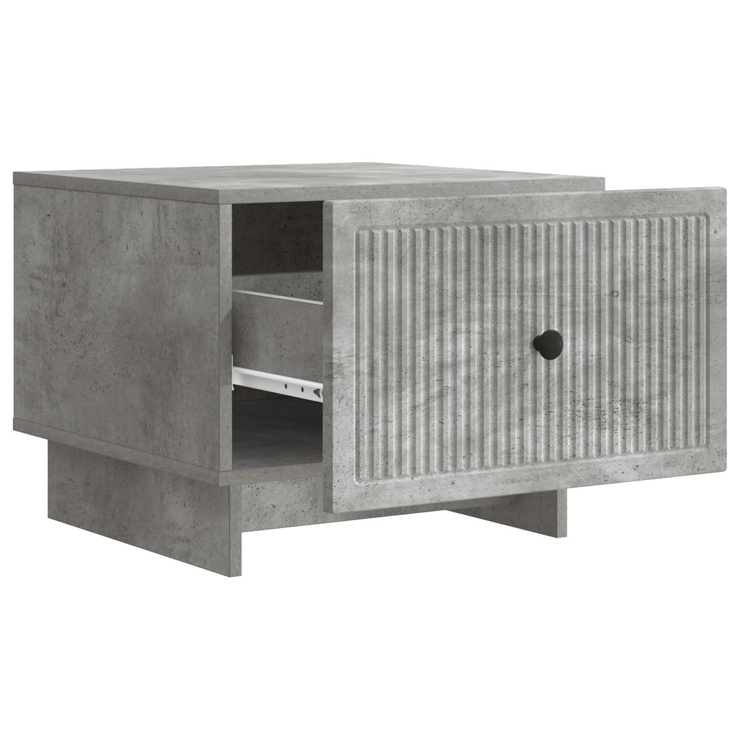 vidaXL Coffee Table Concrete Grey 49 x 50 x 40 cm Engineered Wood