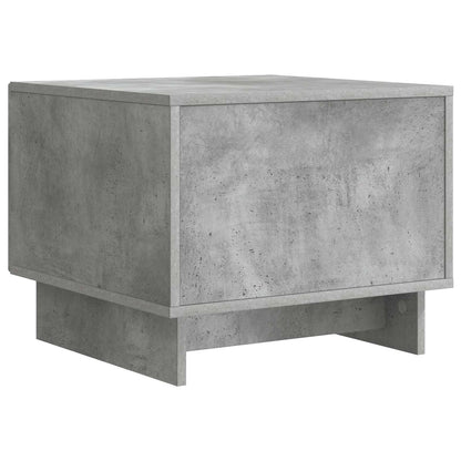 vidaXL Coffee Table Concrete Grey 49 x 50 x 40 cm Engineered Wood