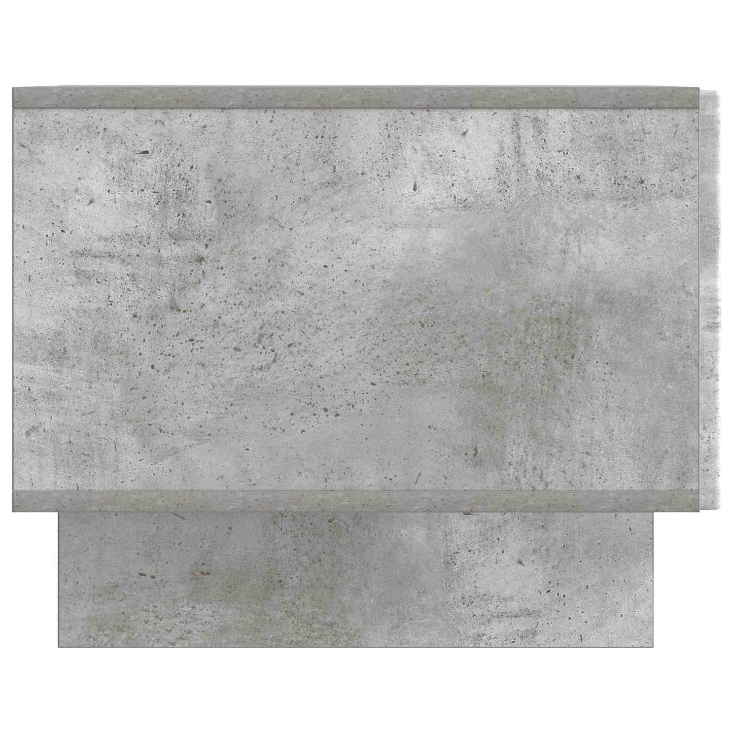 vidaXL Coffee Table Concrete Grey 49 x 50 x 40 cm Engineered Wood