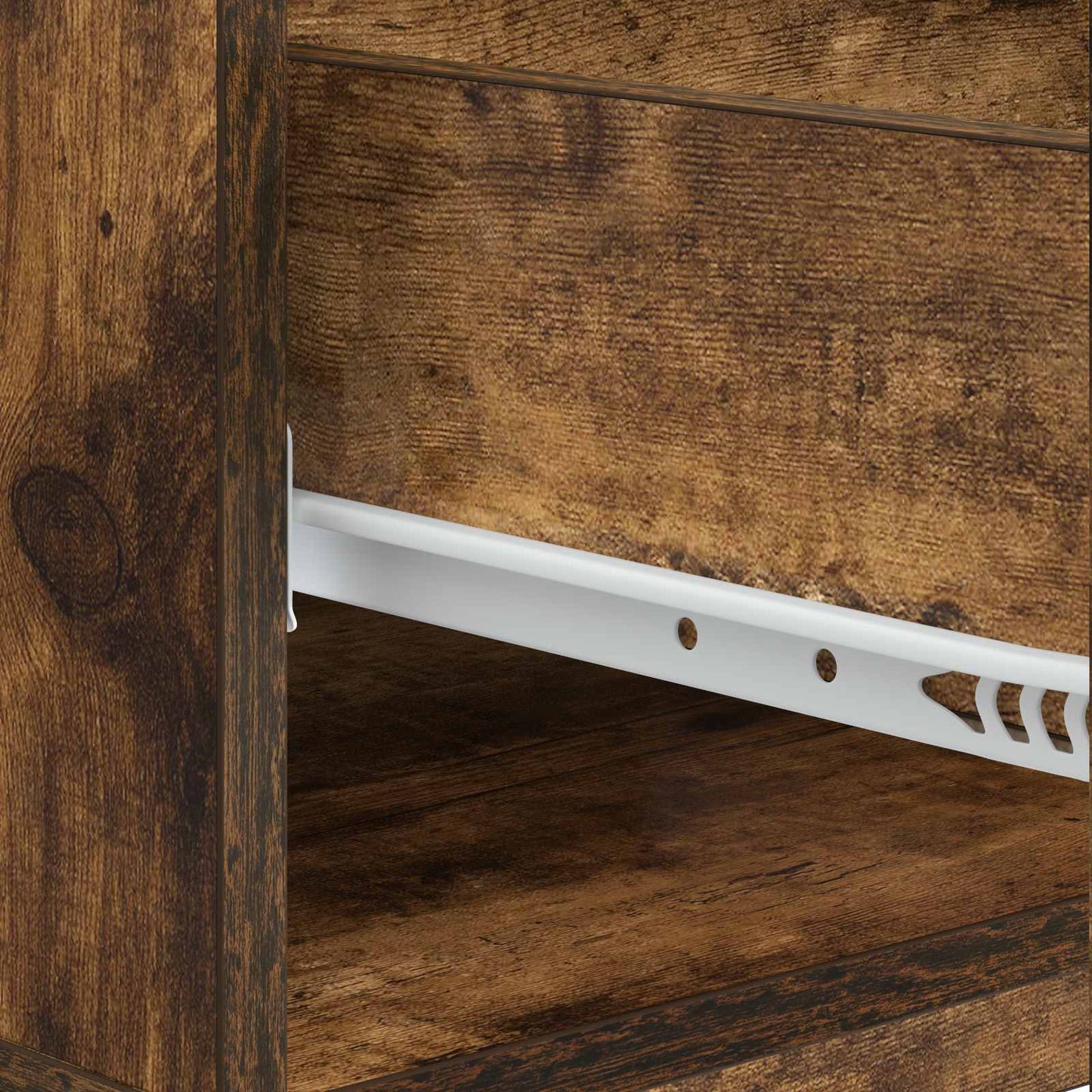 vidaXL Coffee Table Smoked Oak 49 x 50 x 40 cm Engineered Wood