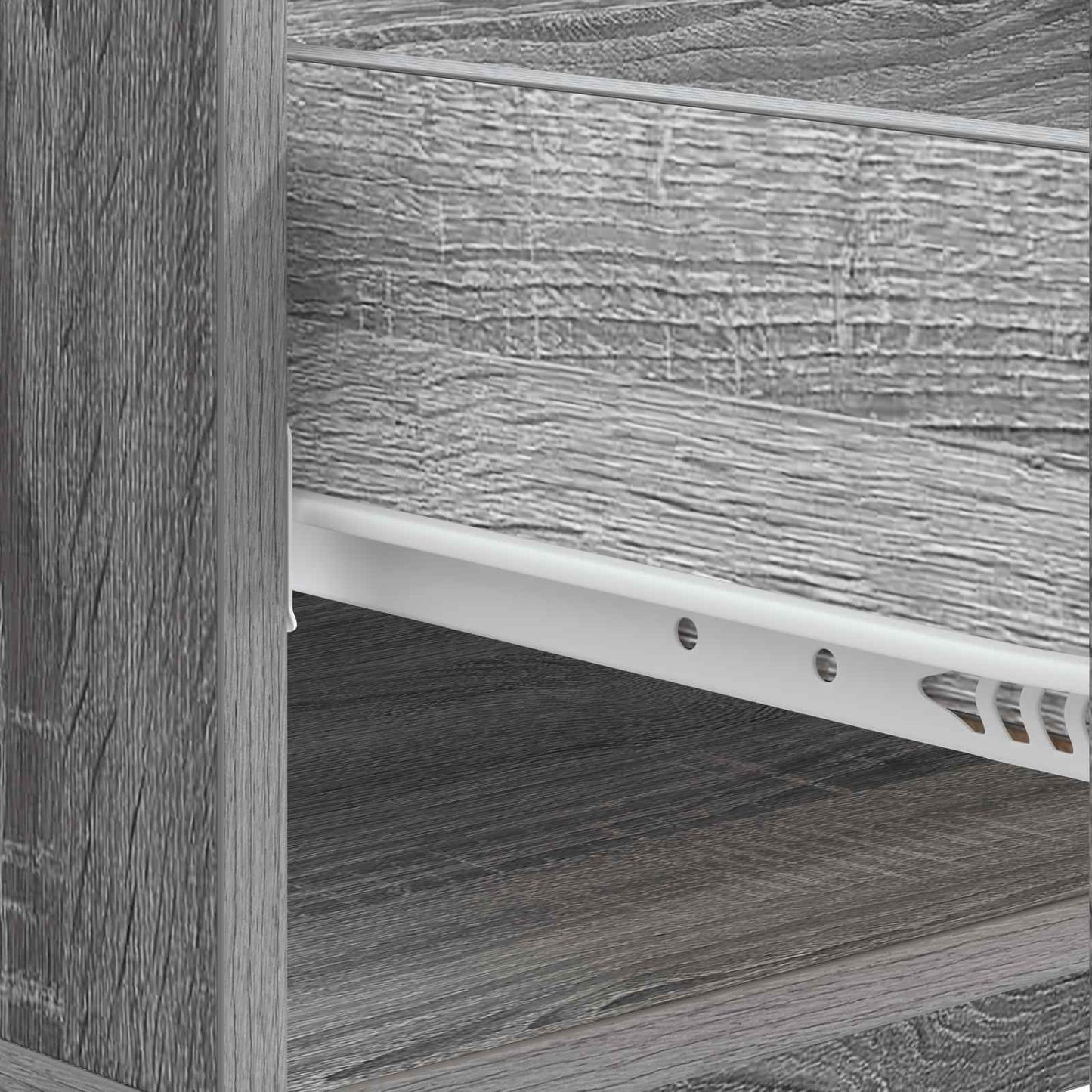 vidaXL Coffee Table Grey Sonoma 49 x 50 x 40 cm Engineered Wood