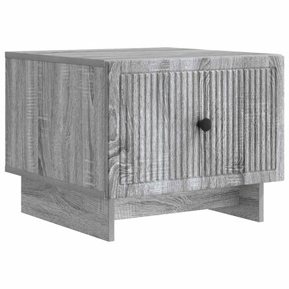 vidaXL Coffee Table Grey Sonoma 49 x 50 x 40 cm Engineered Wood