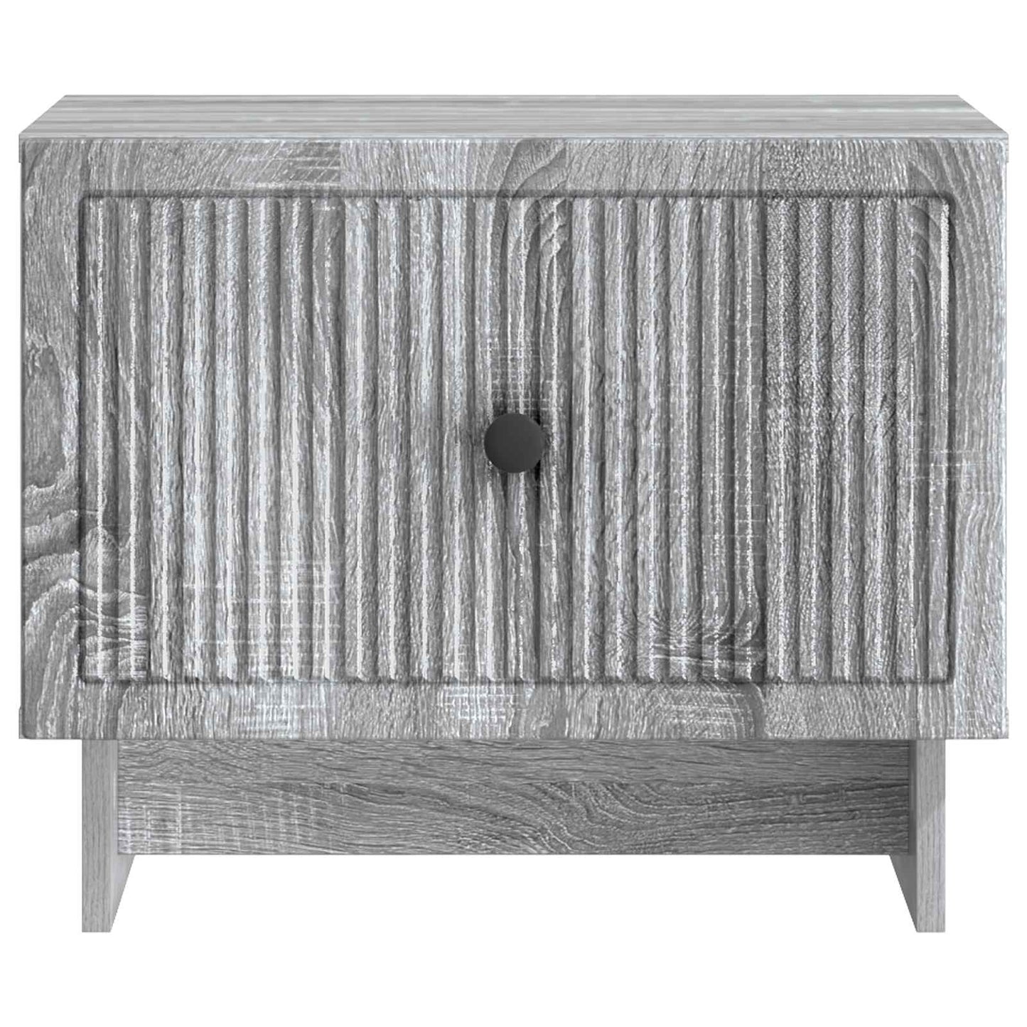 vidaXL Coffee Table Grey Sonoma 49 x 50 x 40 cm Engineered Wood