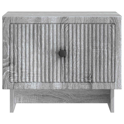 vidaXL Coffee Table Grey Sonoma 49 x 50 x 40 cm Engineered Wood