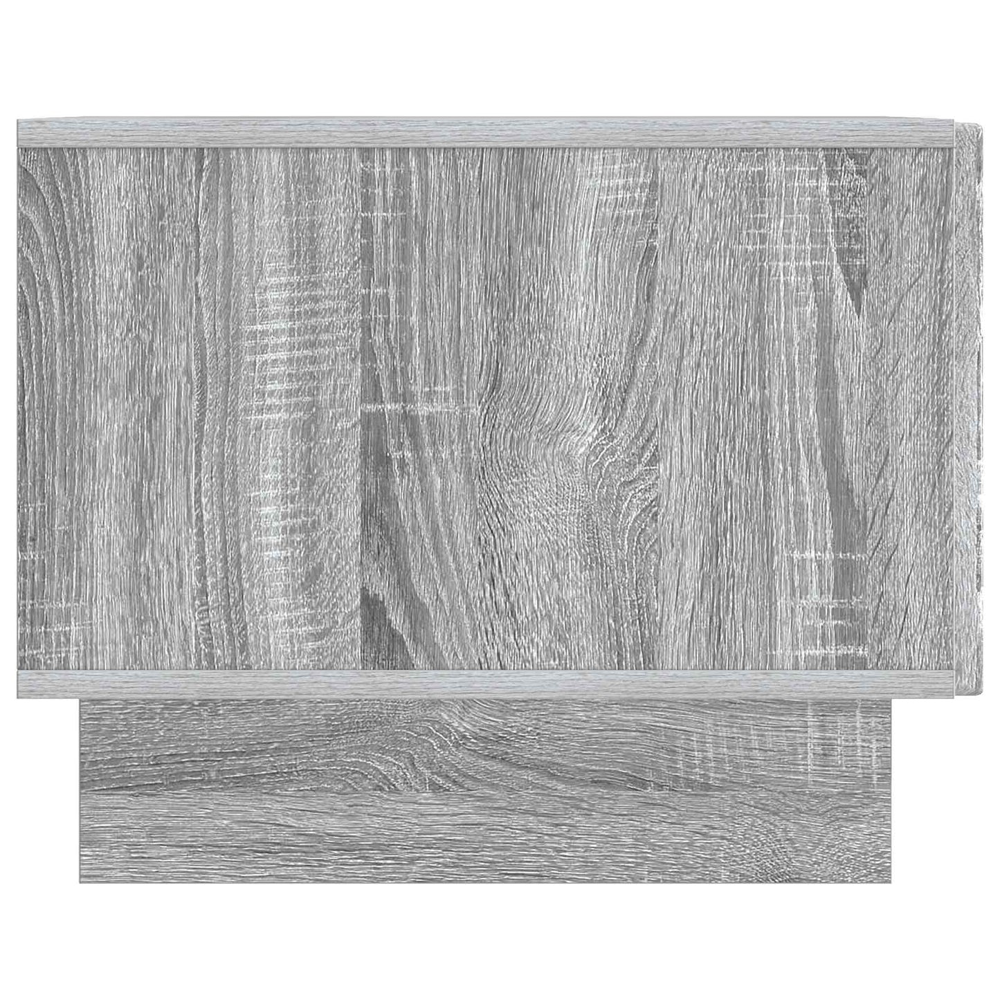 vidaXL Coffee Table Grey Sonoma 49 x 50 x 40 cm Engineered Wood