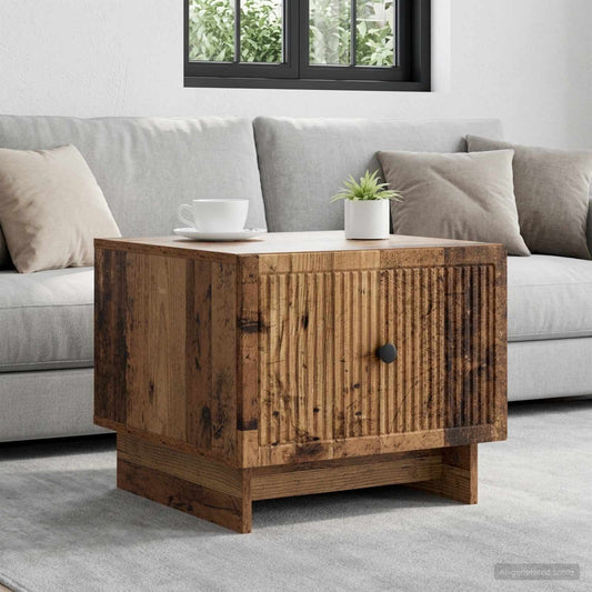 vidaXL Coffee Table Old Wood 49 x 50 x 40 cm Engineered Wood