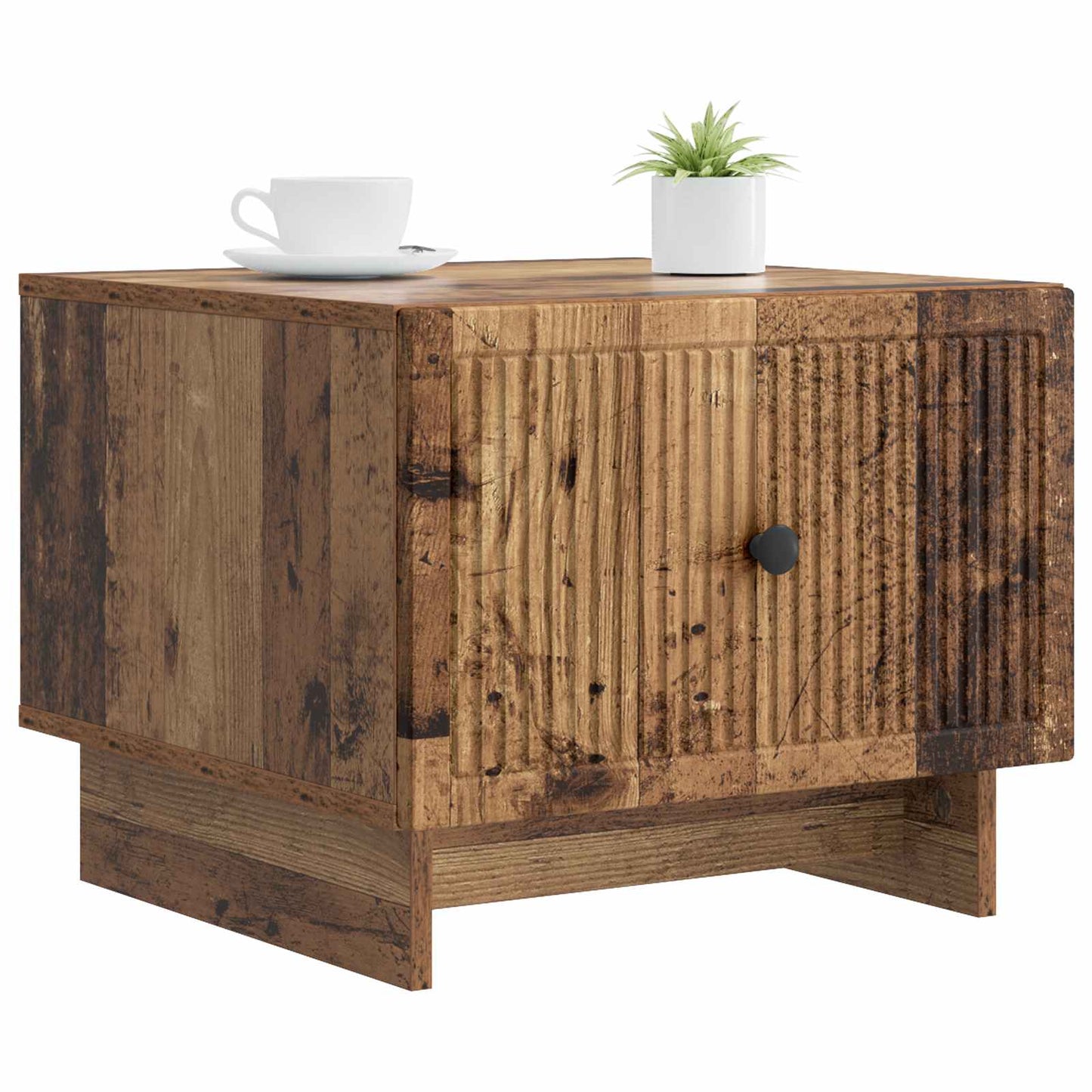vidaXL Coffee Table Old Wood 49 x 50 x 40 cm Engineered Wood